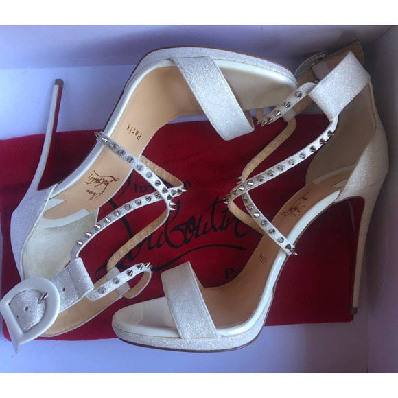 NWT Christian Louboutin Choca Lux 120 mm - Picture 3 of 7